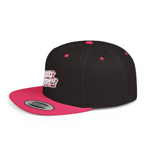 Pink Camo Flexxxx Yo Body!! Flat Bill Snapback