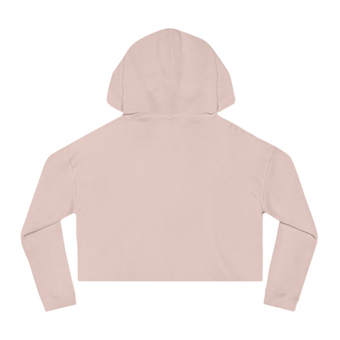 Pink Camo Flexxxx Yo Body!! Women’s Cropped Hooded Sweatshirt