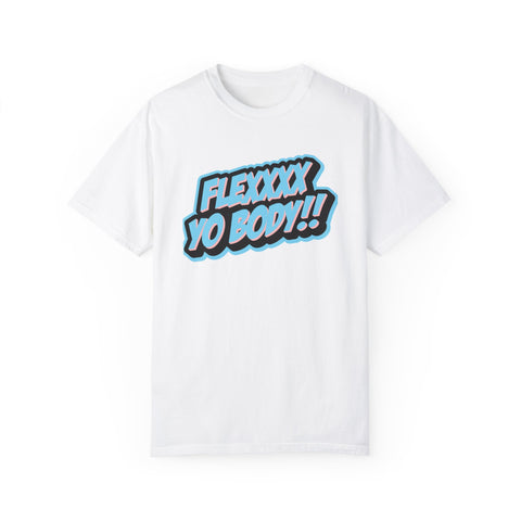 Miami Vice Flexxxx Yo Body!! Unisex Garment-Dyed T-shirt